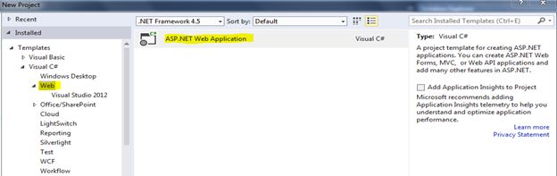 ASP.NET Web Application